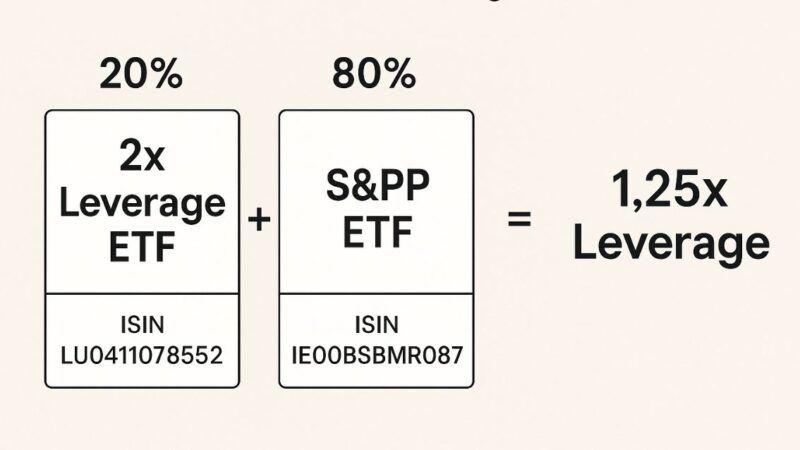 Hoe ik bij Belgische broker Saxo mijn S&P500 ETF met 1.25x leverage aanhoudt