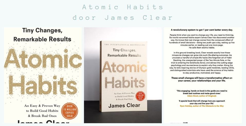atomic habits boek review james clear