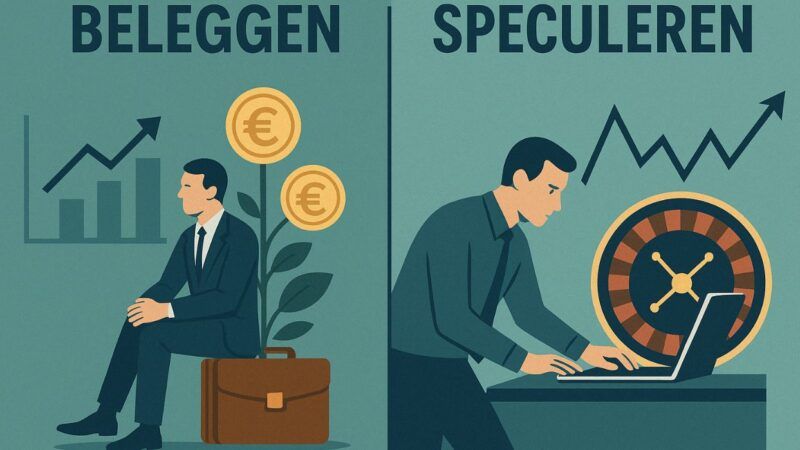 Wat is het verschil tussen beleggen en speculeren?