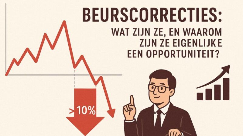 Beurscorrecties: wat zijn ze, en waarom zijn ze eigenlijk een opportuniteit?