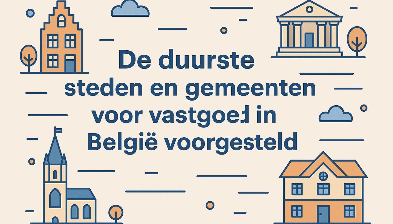 duurste vastgoed steden gemeenten belgie