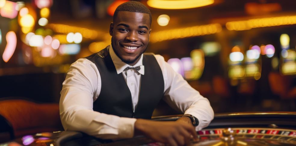 een casino of de beurs