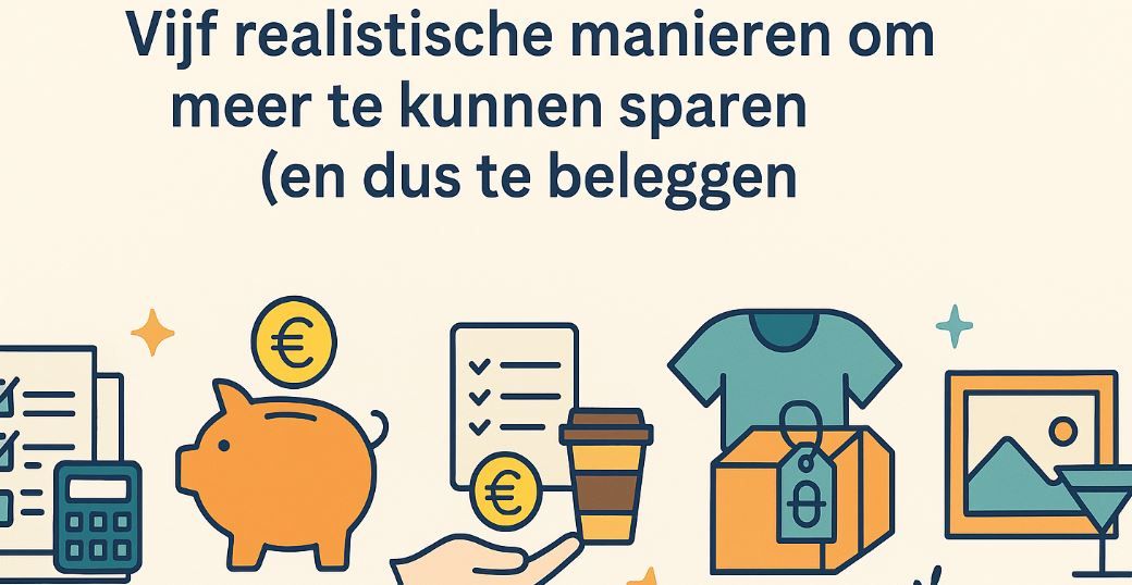 manieren om meer te kunnen sparen en beleggen