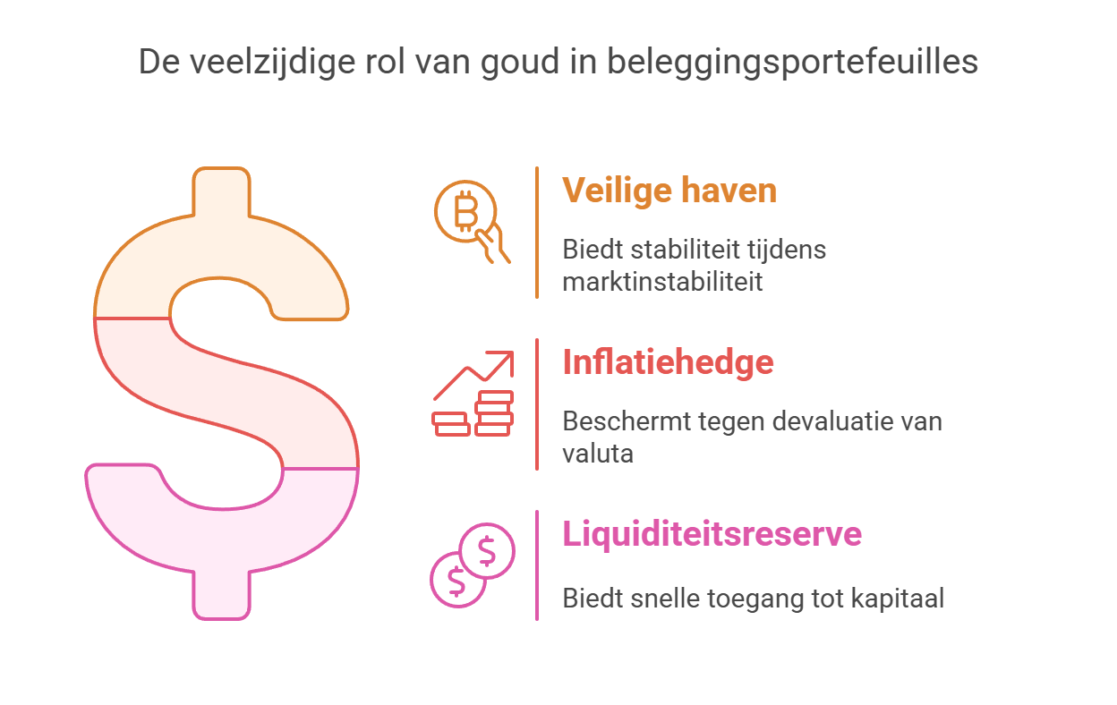 De rol van goud in een beleggingsportefeuille