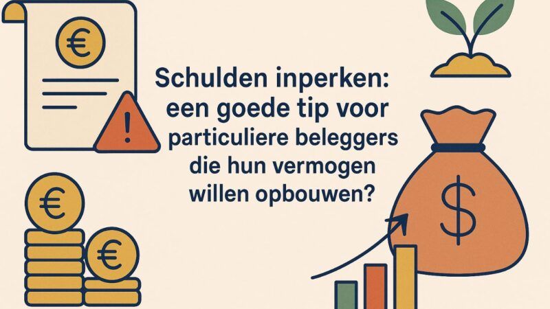 Schulden inperken: een goede tip voor particuliere beleggers die hun vermogen willen opbouwen?