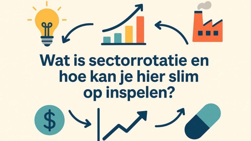 Wat is sectorrotatie en hoe kan je hier slim op inspelen?