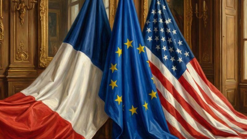 Macron dringt aan op EU “anti-coercion”-bazooka tegen VS na Trump-tarieven: markten houden adem in