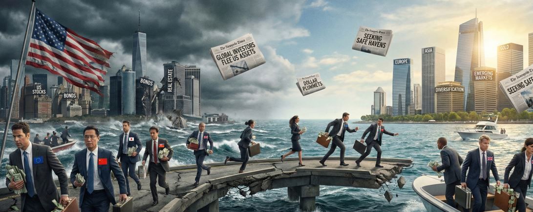 vlucht uit Amerikaanse assets